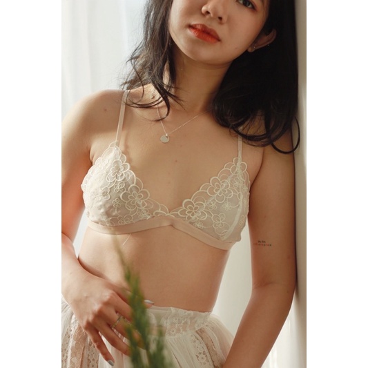 Áo Bralette Blooming - Lilace.studio Tự Thiết Kế ( Tặng kèm mút ) | BigBuy360 - bigbuy360.vn