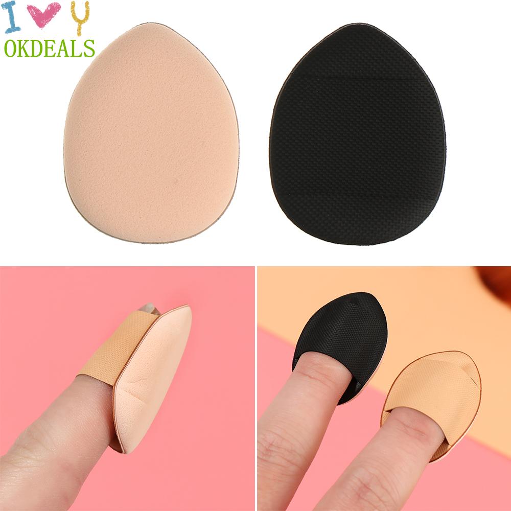 Mút Trang Điểm Mini Mềm Mại Không Latex Đầu Tròn Dùng Ướt Và Khô