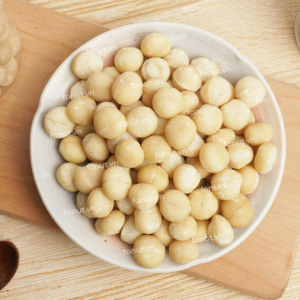 Hạt macca Úc tách vỏ Fonut 250g - 500g macca nhân nhập khẩu Úc hạt dinh dưỡng cho bà bầu, ăn kiêng, giảm cân