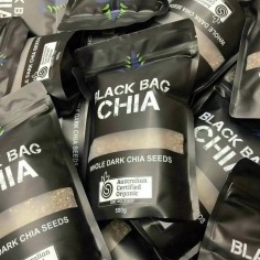 Hạt chia Úc 500g nhập khẩu chính hãng, hạt chia đen hữu cơ hỗ trợ ăn kiêng HODU Food