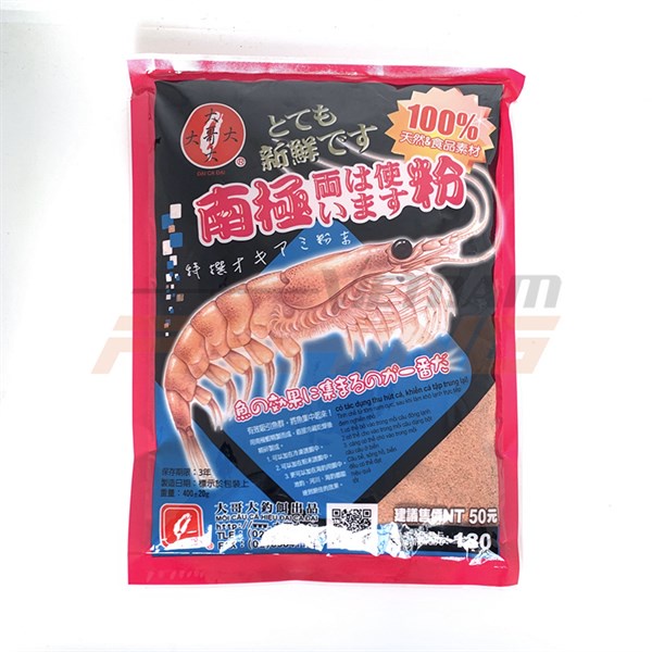 Tôm nam cực song dụng đại ca đại  450g - mồi câu cá