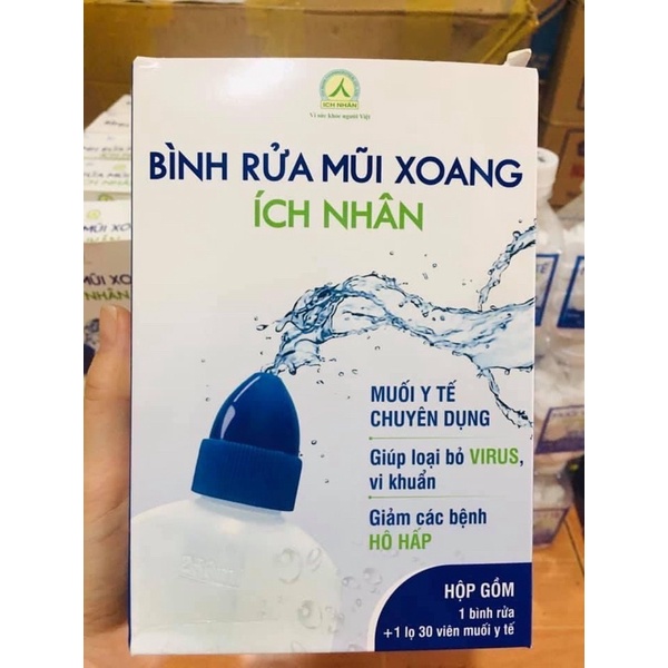 Bình rửa mũi xoang ích nhân