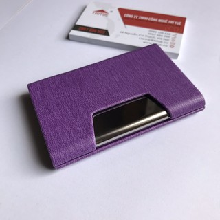 Ví Đựng Name Card Nữ - GIẢM NGAY 5K KHI NHẬP [ Ví Dung Card Visit ] - Tùy Chọn Màu Sắc Theo Phong Thủy