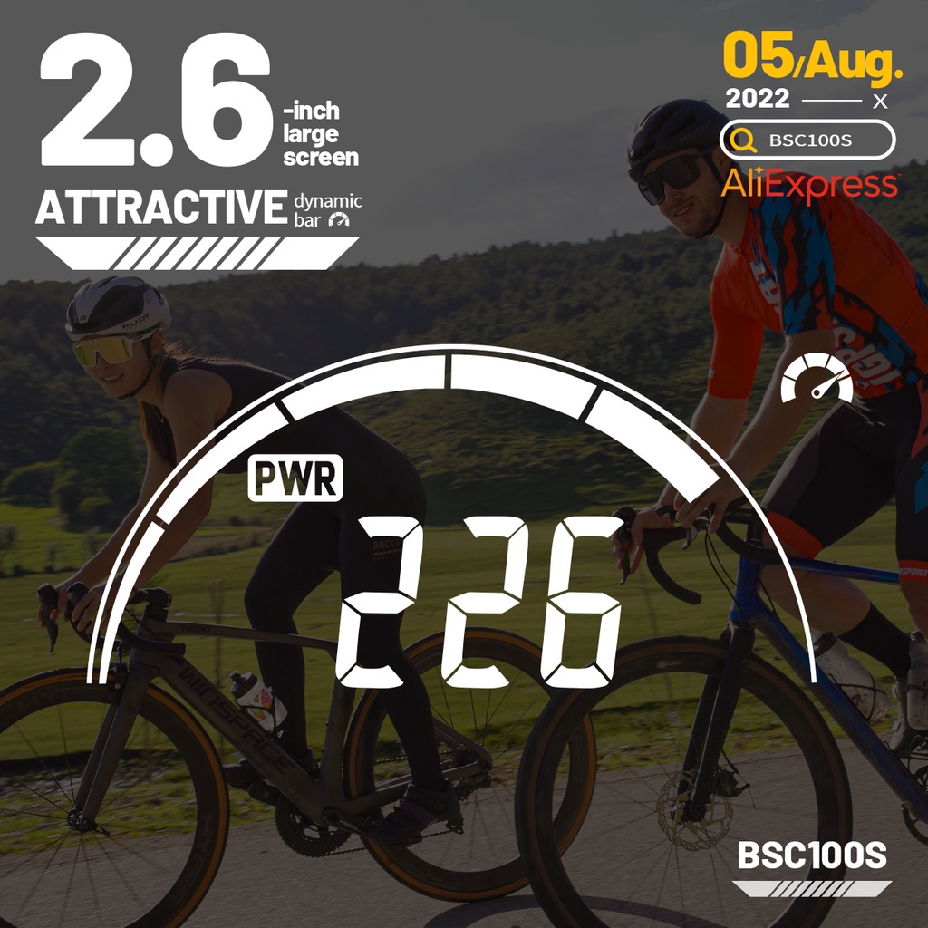 IGPSPORT BSC100S GPS Xe đạp Máy tính Bluetooth ANT+Đồng hồ đo không dây không thấm nước