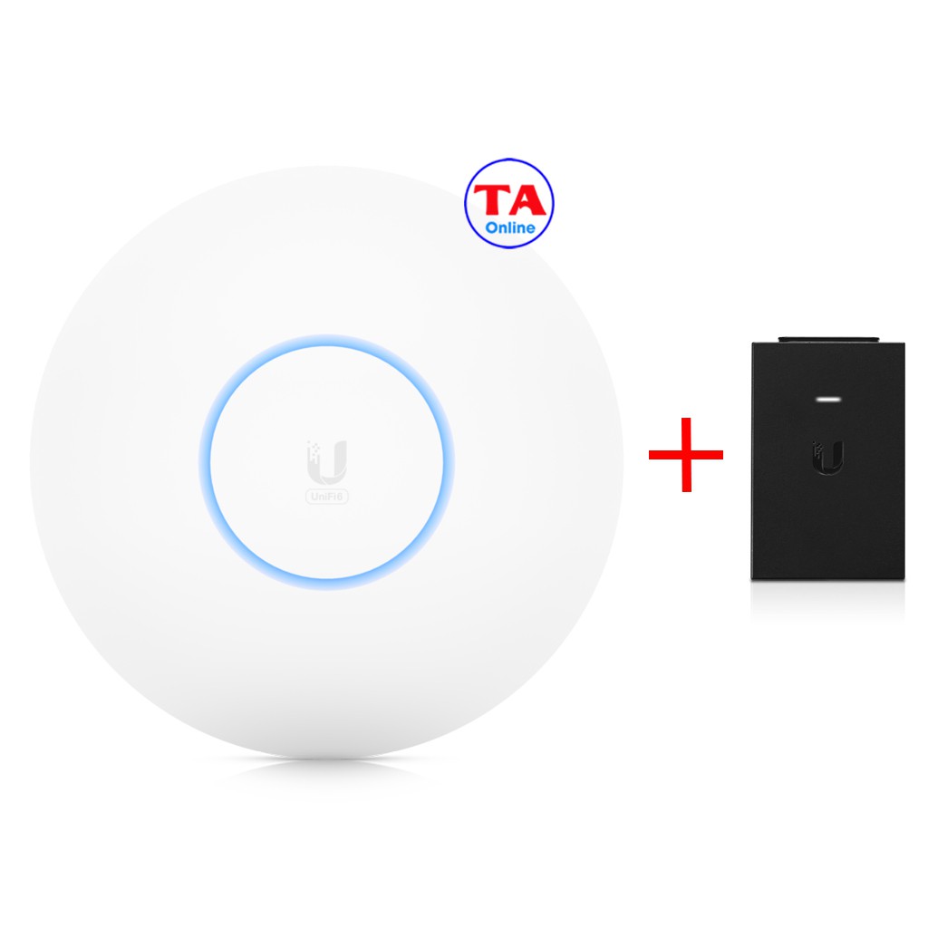 Bộ phát Ubiquiti UniFi U6 LR - WiFi 6 chuẩn AX, tốc độ 3.0 Gbps, Hỗ trợ 300 User, Hãng của Mỹ