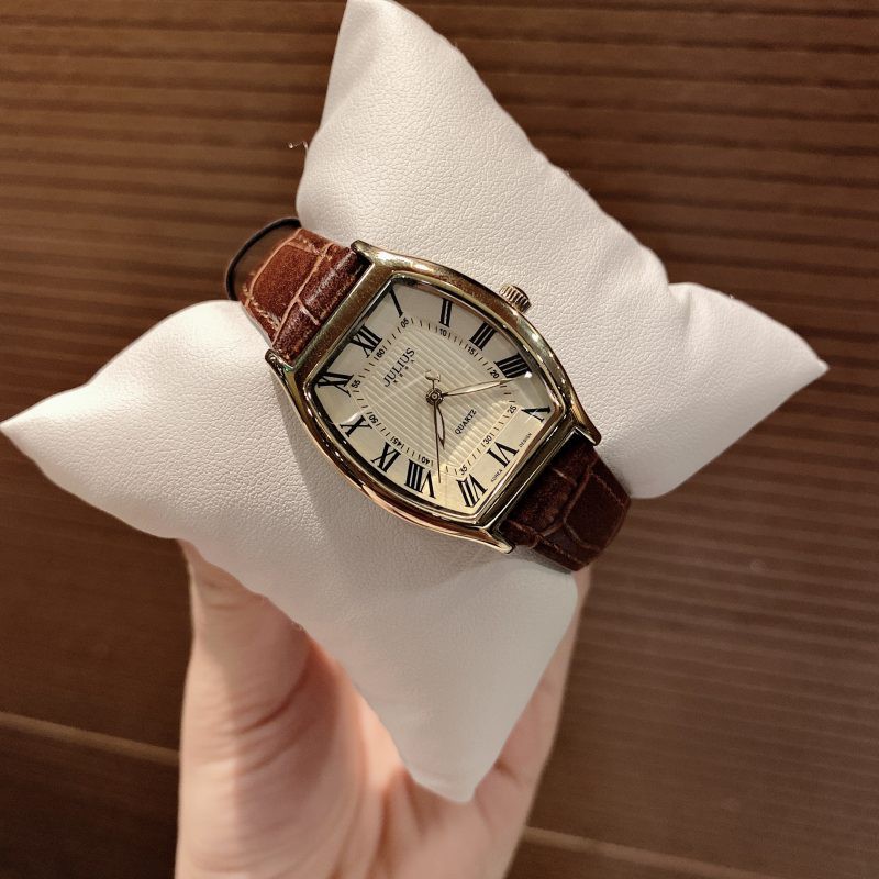 Đồng hồ nữ Julius Hàn Quốc JA-703 mặt chữ nhật ( Nhiều màu )