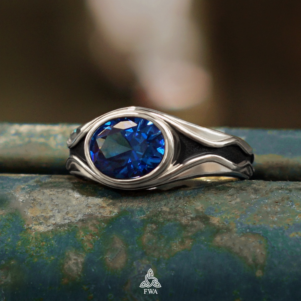 Nhẫn bạc nam FWA Vilya Ring - Chúa tể chiếc Nhẫn