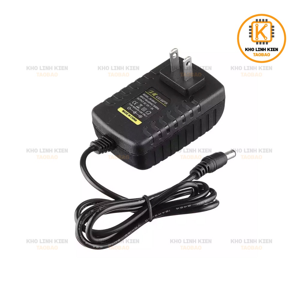 Nguồn adapter 5V1A 5V2A  9V1A  9V2A 12V1A 12V2A 12V3A 12V4A 12V5A 24V1A 24V2A 24V3A 24V5A 5.5x2.1mm cho nhiều thiết bị