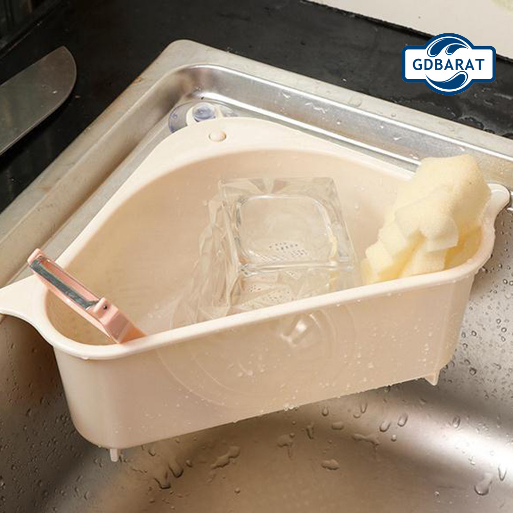 Giá Đỡ Miếng Rửa Chén Gắn Góc Bồn Rửa Tiện Lợi