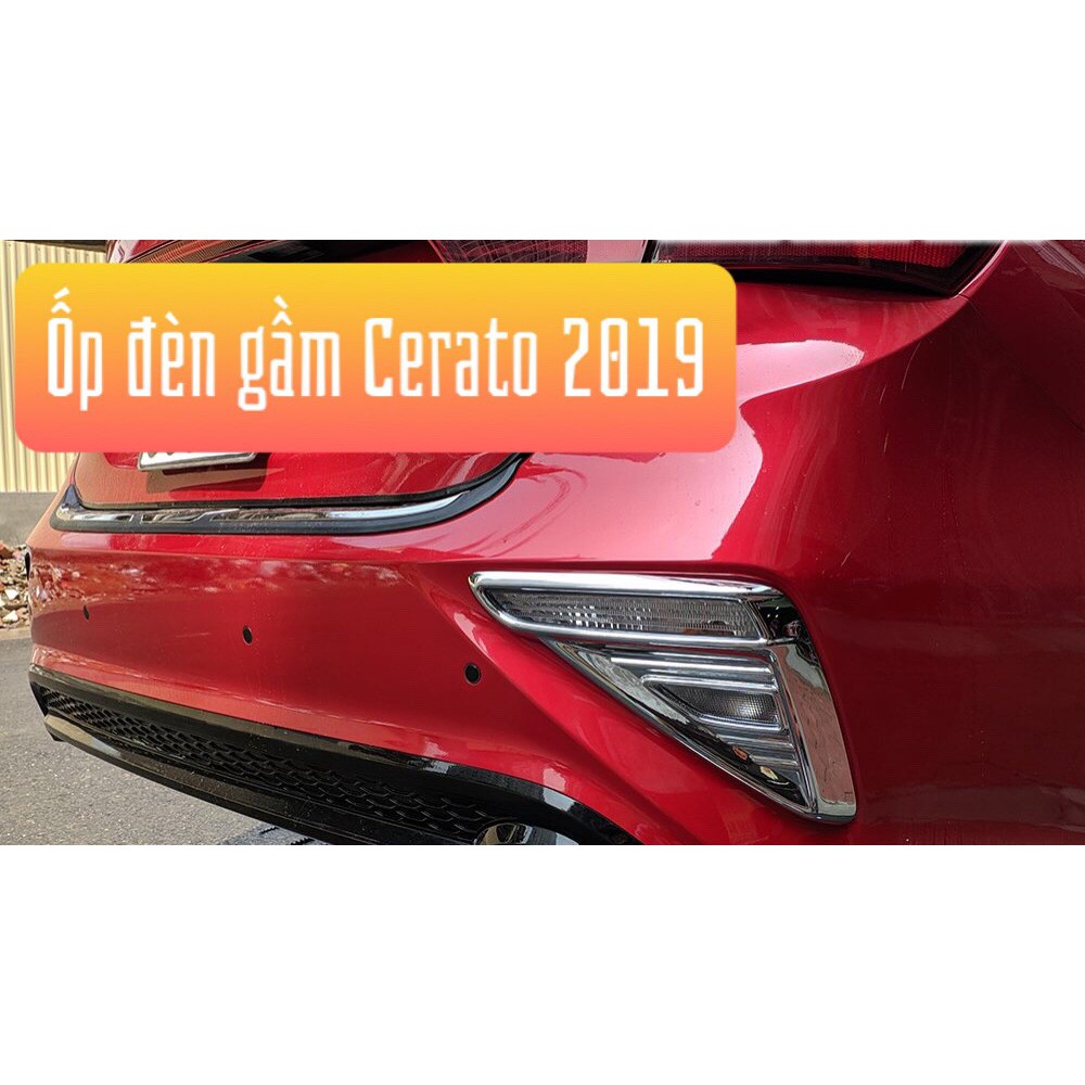 Ốp đèn sương mù, đèn gầm Kia Cerato 2019-2020 - sau