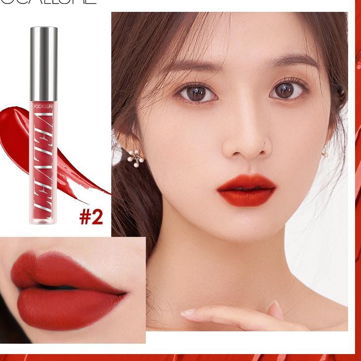 (Hàng Mới Về) Son Môi Dạng Lỏng Focallure Fa76 Màu Sắc Thời Trang