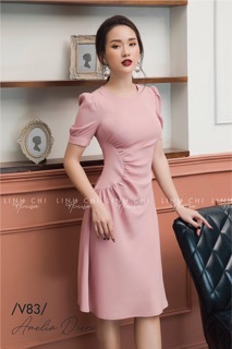 Váy nhún eo thanh lịch