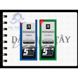 ROMANO AD_ COMBO 6 GÓI DẦU GỘI SẠCH GÀU