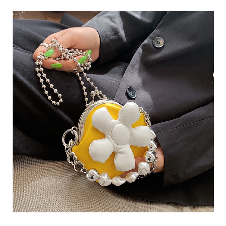 Túi Đựng Tai Nghe Họa Tiết Hoa Xinh Xắn