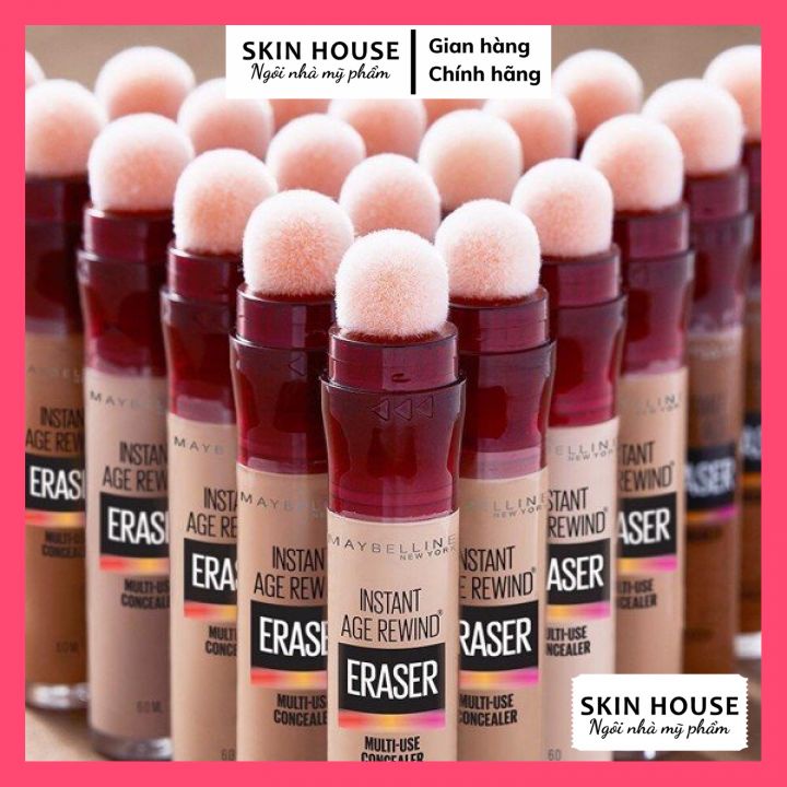 Bút Cushion Che Khuyết Điểm Đa Năng Instant Age Rewind Eraser Multi-use Concealer Maybelline New York 6ml