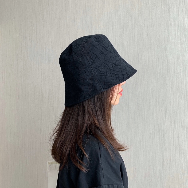 Mũ Tai Bèo Chống Nắng Màu Đen Dễ Phối Đồ Thời Trang Xuân Thu Phong Cách Nhật Hàn Cho Nữ