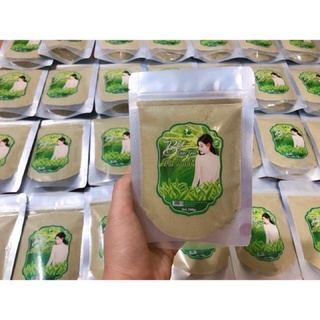 100GR - Bột cám gạo trà xanh thiên nhiên dưỡng da làm trắng mờ thâm