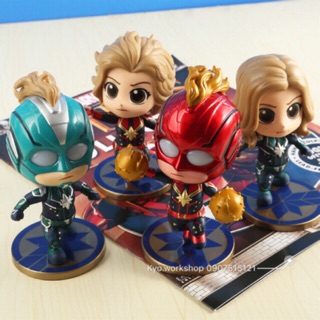 [Có đèn] Mô hình Cosbaby Captain Marvel vui nhộn