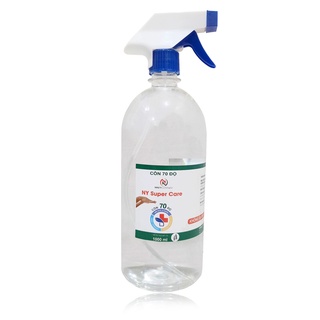 Cồn 70 độ ny super care chai 1000ml có vòi xịt
