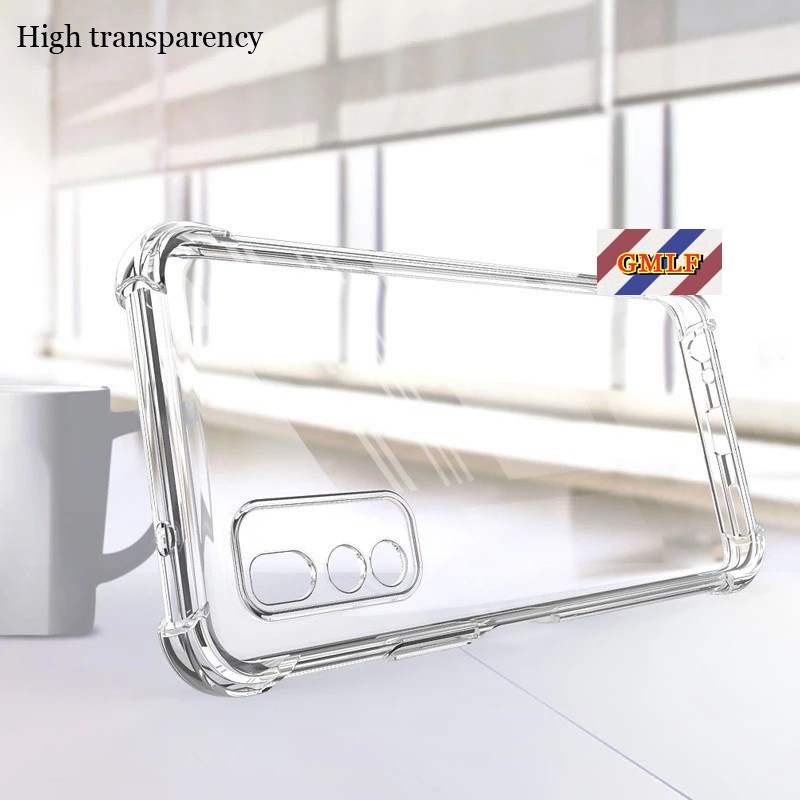 Ốp Điện Thoại TPU Dẻo Trong Suốt Chống Rơi Cho Vivo Y20 Y20i Y17 Y15 Y12 V21 V20 SE V19 Pro Y51 Y31 Y50 Y30 Y85