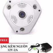 Camera IP VR Cam Giám Sát 360 Độ + Tặng Kèm Nguồn 12V-2A - BBL01