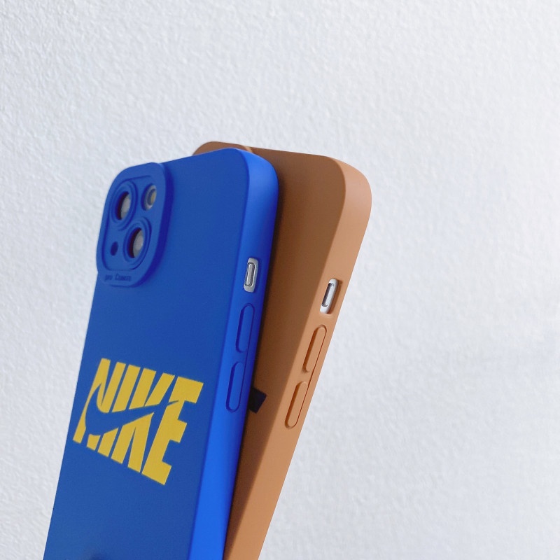Ốp điện thoại silicone in hình logo Nike thích hợp cho iPhone 13 Pro MAX 12 Pro MAX 11 Pro MAX 7 8 Plus X XS MAX