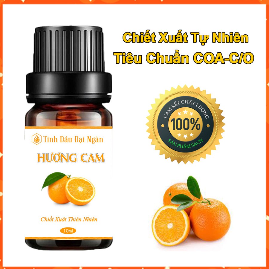 Tinh dầu hương cam ngọt thơm xông phòng thiên nhiên 10ml Đại Ngàn