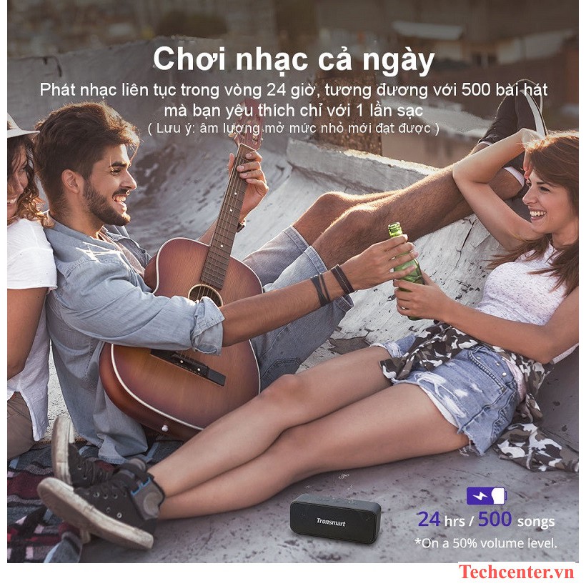 Loa Bluetooth Tronsmart Element T2 Plus - Chống Thấm Nước [ HÀNG CHÍNH HÃNG ]