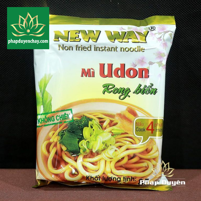 Thực Phẩm Chay - Mì Udon Rong Biển Không Chiên