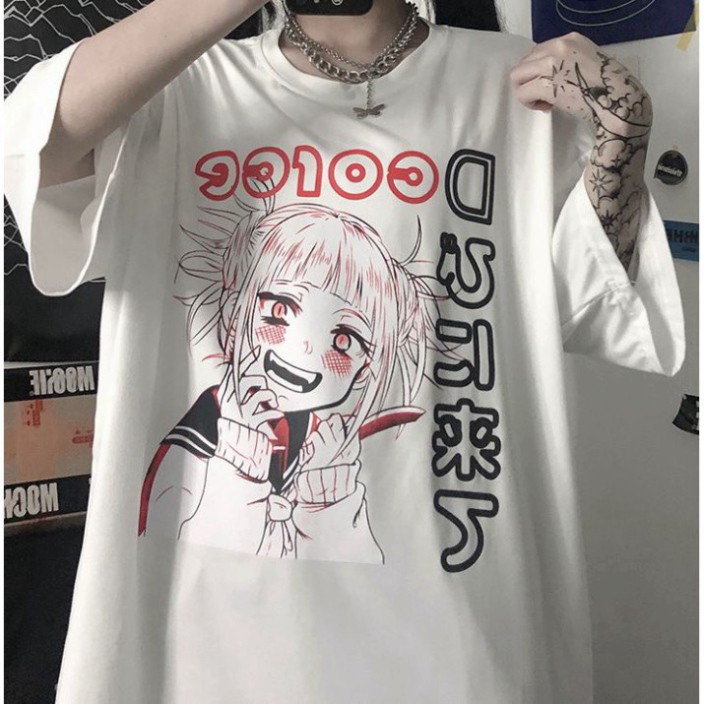 [Mã FAMARAL1 giảm 10K đơn 50K] Áo thun tay lỡ Unisex Awesometee, áo phông form rộng ATL anime M204