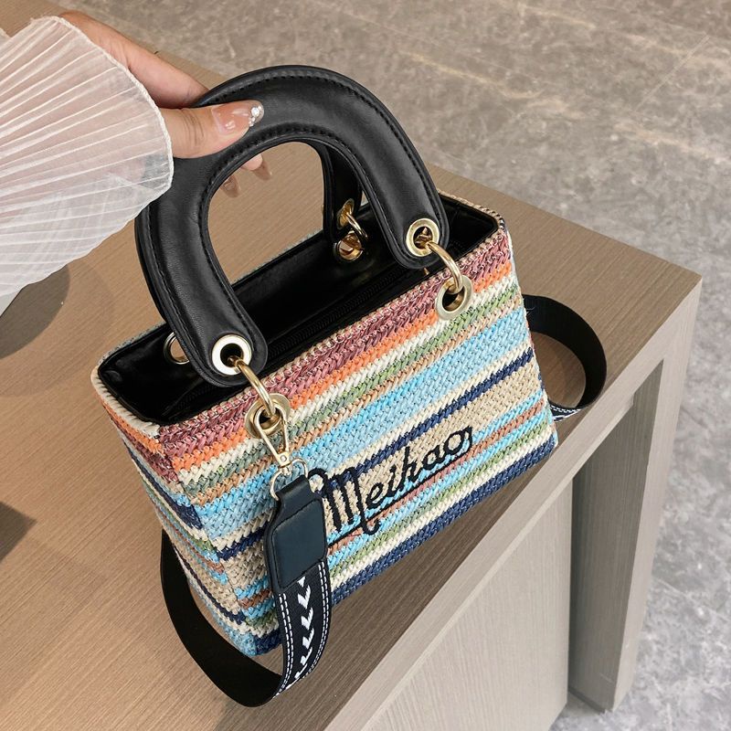 Túi Xách Đan Rơm Cao Cấp Phong Cách Mới Dành Cho Nữ