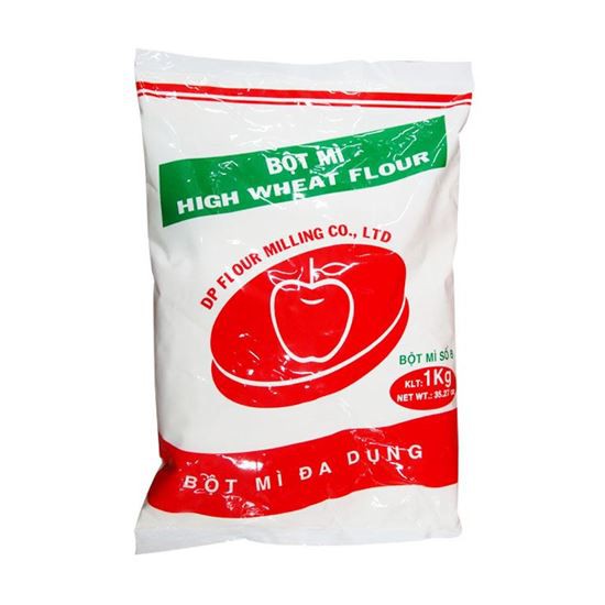 BỘT MÌ ĐA DỤNG TÁO ĐỎ 1KG LÀM BÁNH MÌ, SU KEM