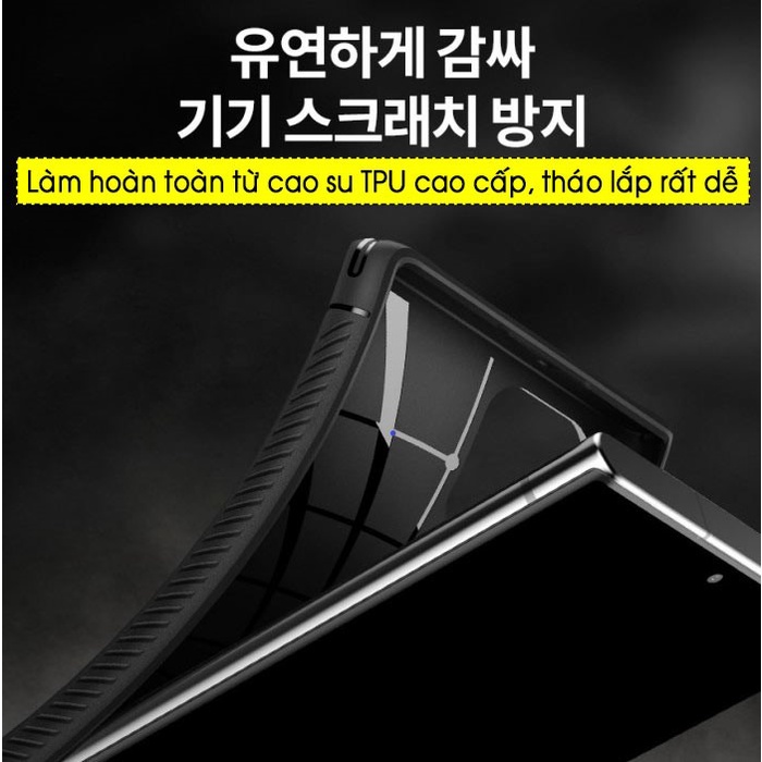 Ốp lưng Samsung Galaxy S22 Ultra Spigen Rugged Armor - Hàng Chính Hãng