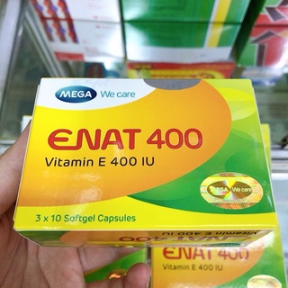 ENAT 400-Vitamin E 400 IU (Hàng chuẩn công ty Mega nhập khẩu Thái Lan)