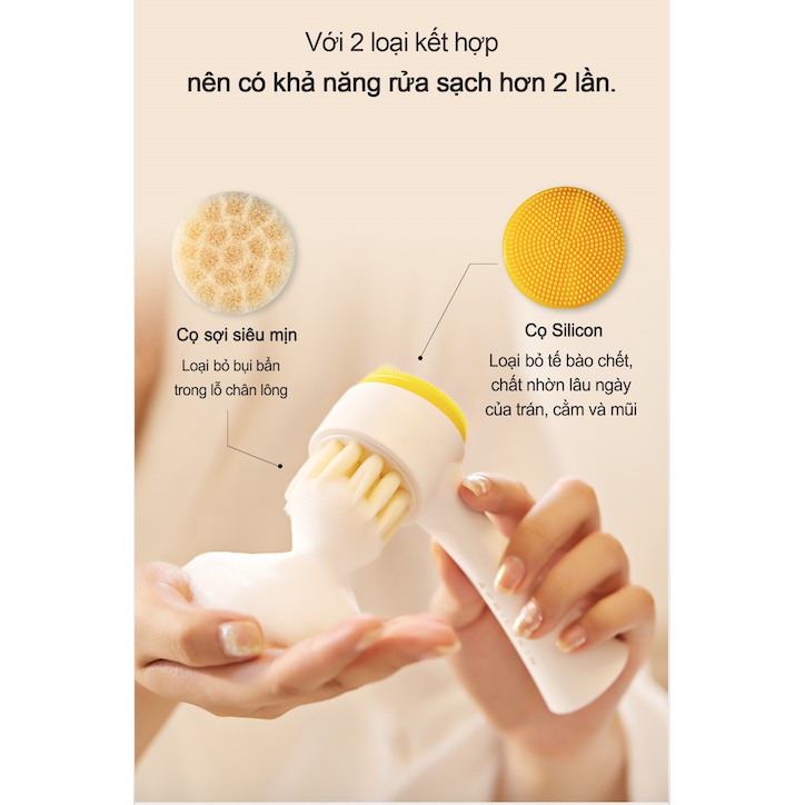 Cọ rửa mặt Aprilskin Real Cleaning Pore Brush