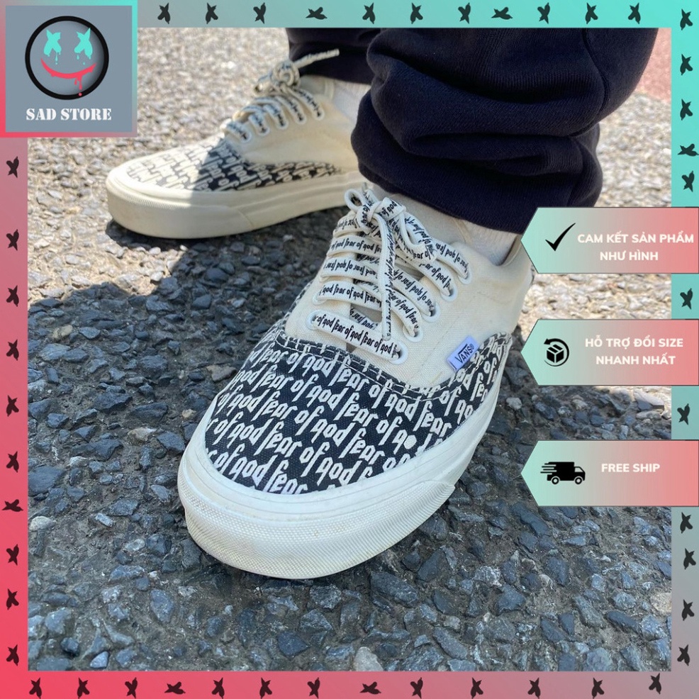 Giày Vans Fog Buộc Dây, Giày Vans Thể Thao Nam Nữ Full Box