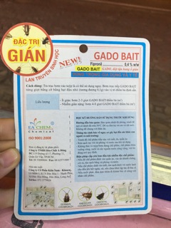 Bả diệt gián Đức( gián nhỏ) Gado bait