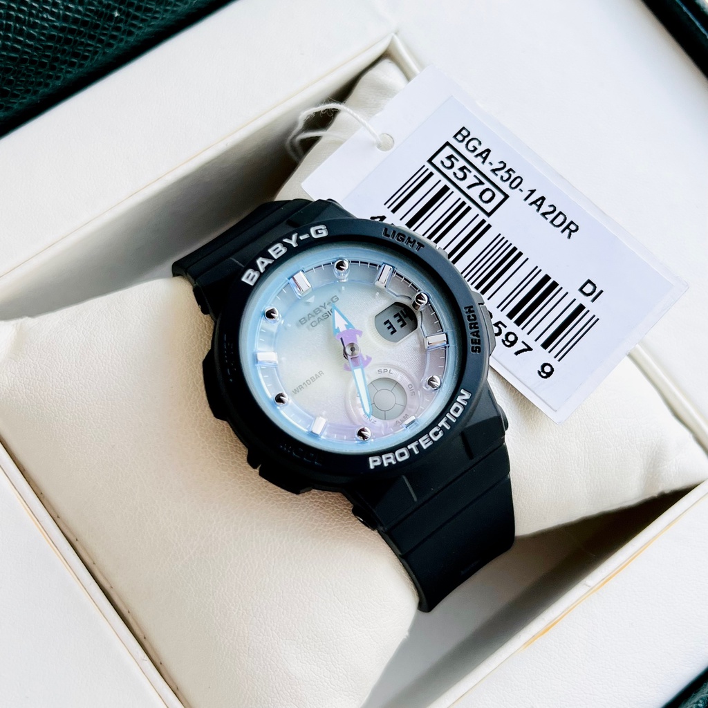 Đồng hồ nữ thể thao Casio Baby-G BGA-250-1A2 Chống nước 10ATM Bảo hành 2 năm Hyma Watch