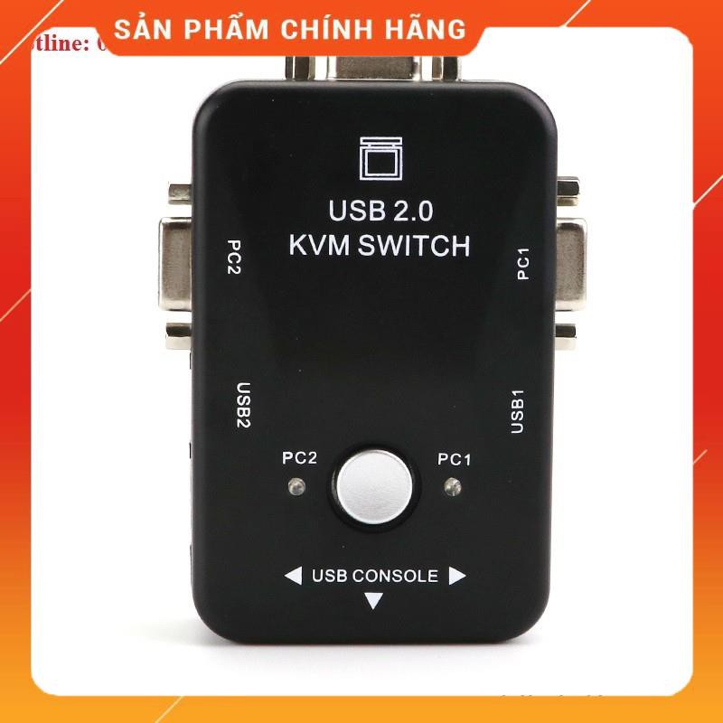 Bộ chia KVM 2 cổng USB MT-VIKI dailyphukien