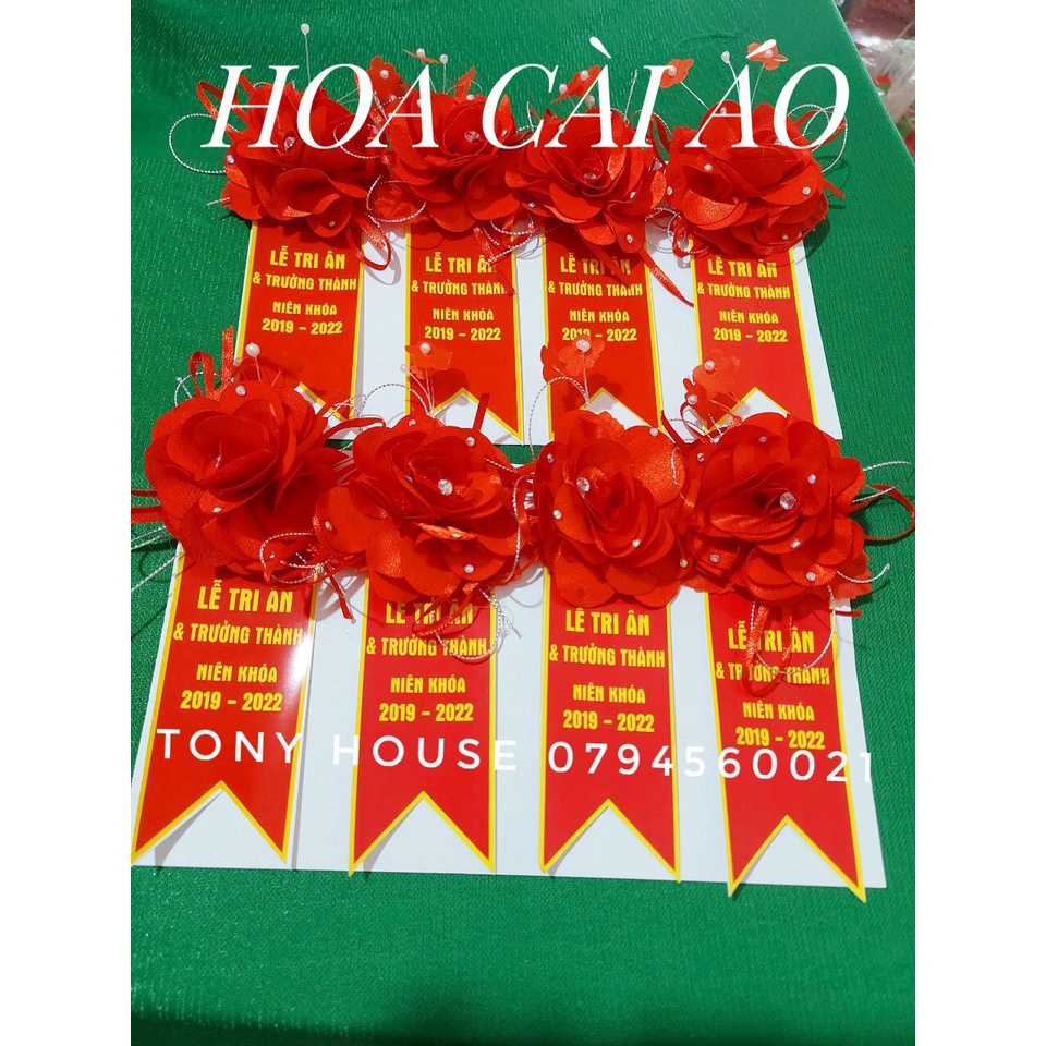 HOA CÀI ÁO ĐẠI BIỂU, TRI ÂN, KHAI TRƯƠNG VÀ CÁC DỊP LỄ LỚN