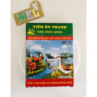 Viên ôn thanh dạng viên 1vĩ/24 viên-phòng trừ các bệnh cho gà