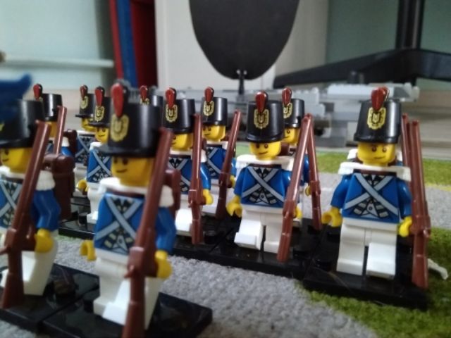 Lego minifigures - Nhân vật Lính trung cổ 4 kiểu