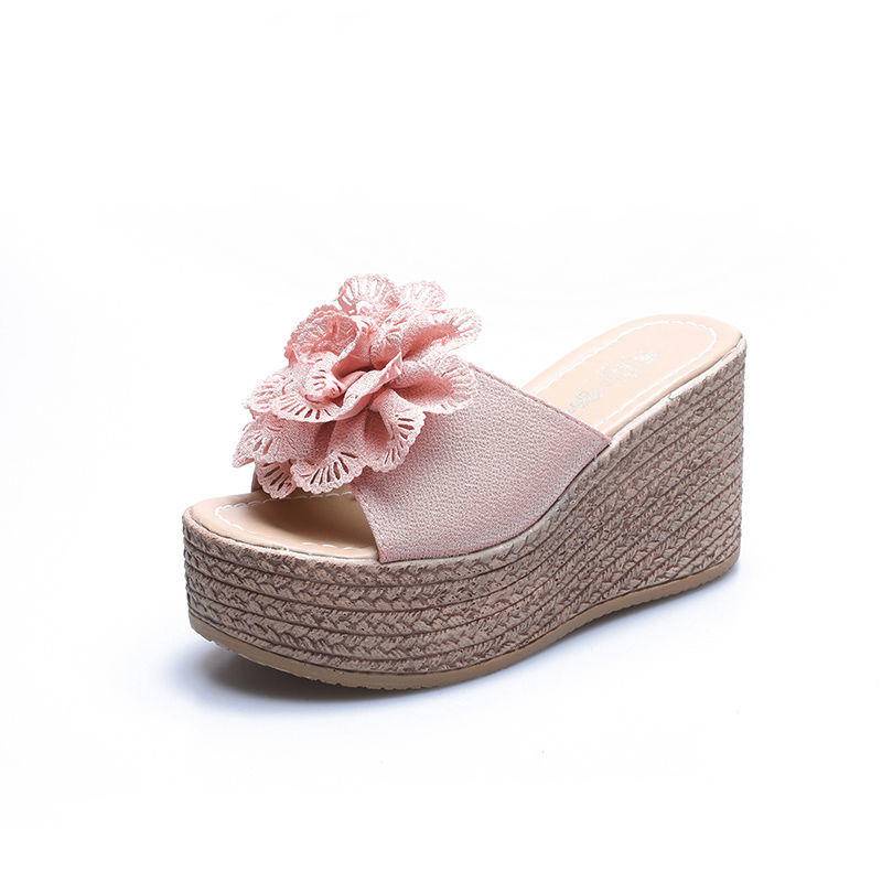 Dép Sandal muffin Đế Xuồng Dày 9Cm 2022 Thời Trang Dành Cho Nữ