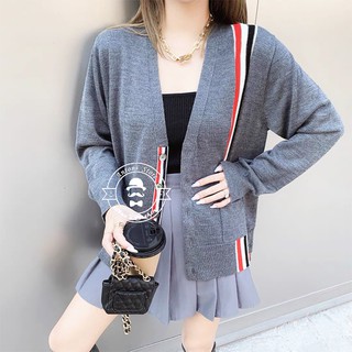 Áo Len Cardigan  Viền Ngực