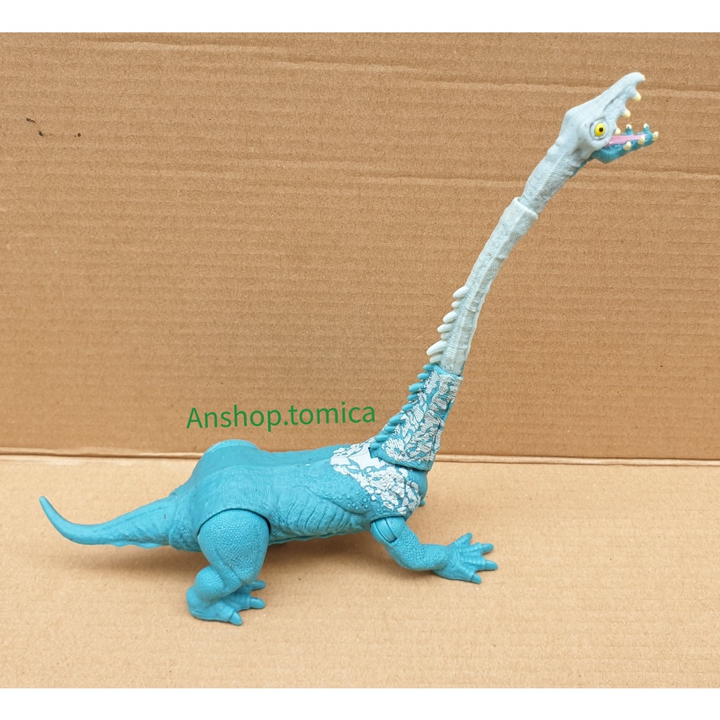Mô hình khủng long Jurassic World màu xanh hàng Mattel KL04