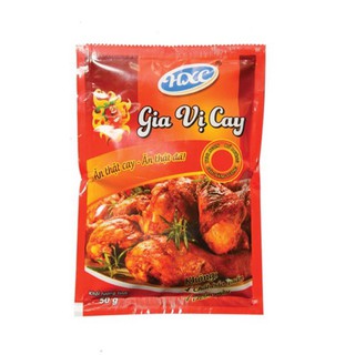 GIA VỊ CAY HXC GÓI 50G