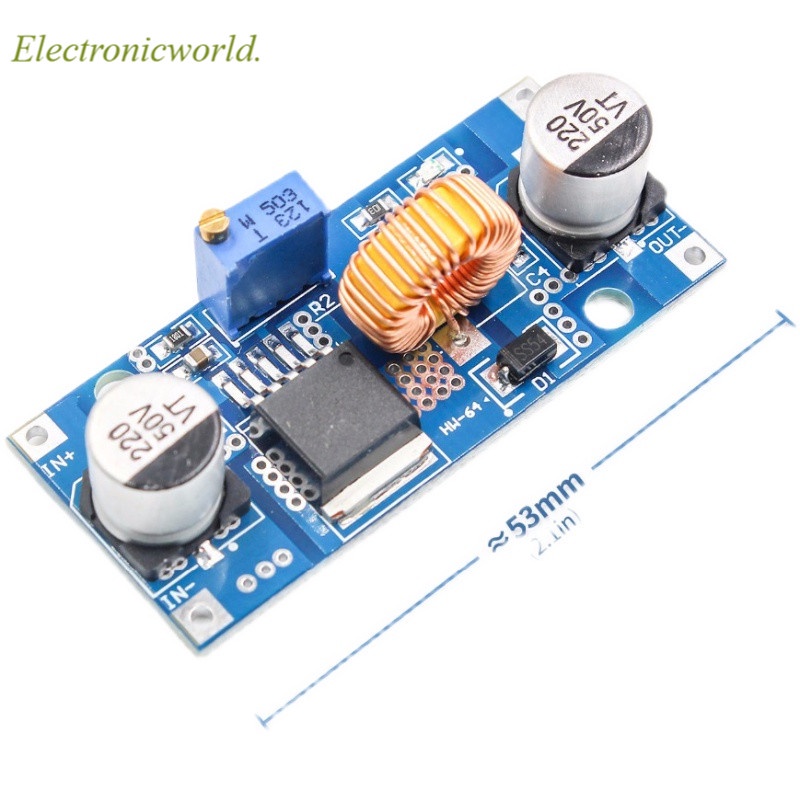 Mô đun hạ áp 5A Xl4015 Dc-Dc 4-38v sang 1.25-36V 24V 12V 9V 5V chuyên dụng chất lượng cao