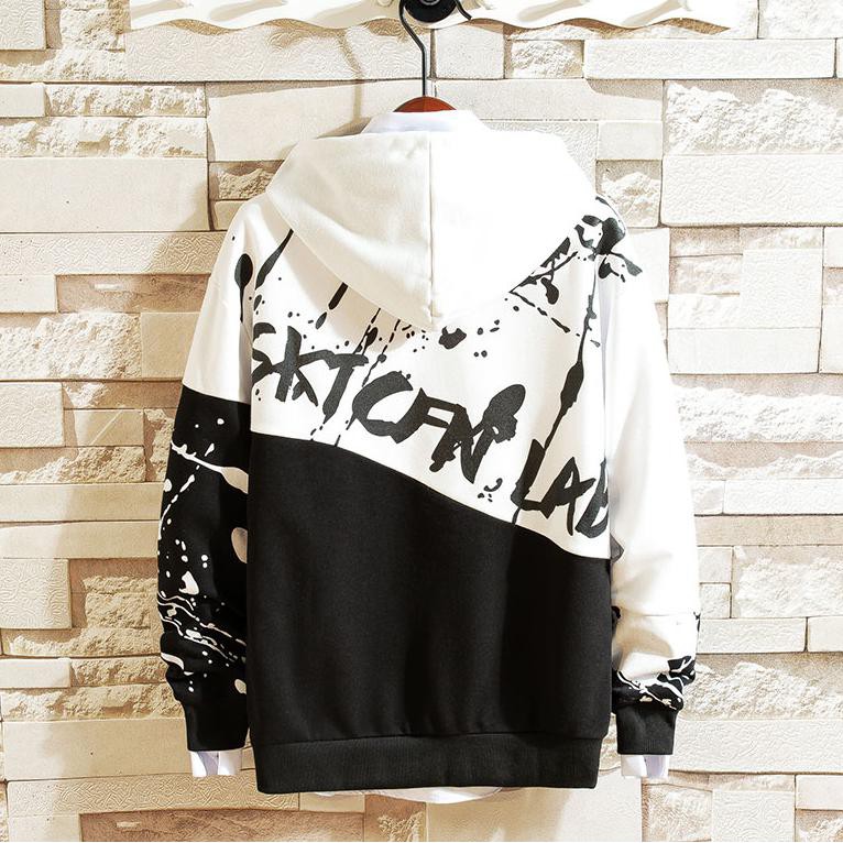 [Giá sốc] Áo HOODIE nam nữ phối màu Hàn quốc P2MM | BigBuy360 - bigbuy360.vn