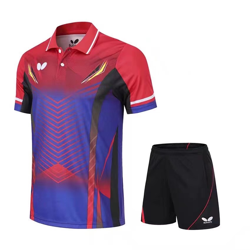 Áo Thun Bóng Bàn Khô Thoáng Nhanh Thời Trang Mùa Hè Mới Cho Nam Và Nữ 6079