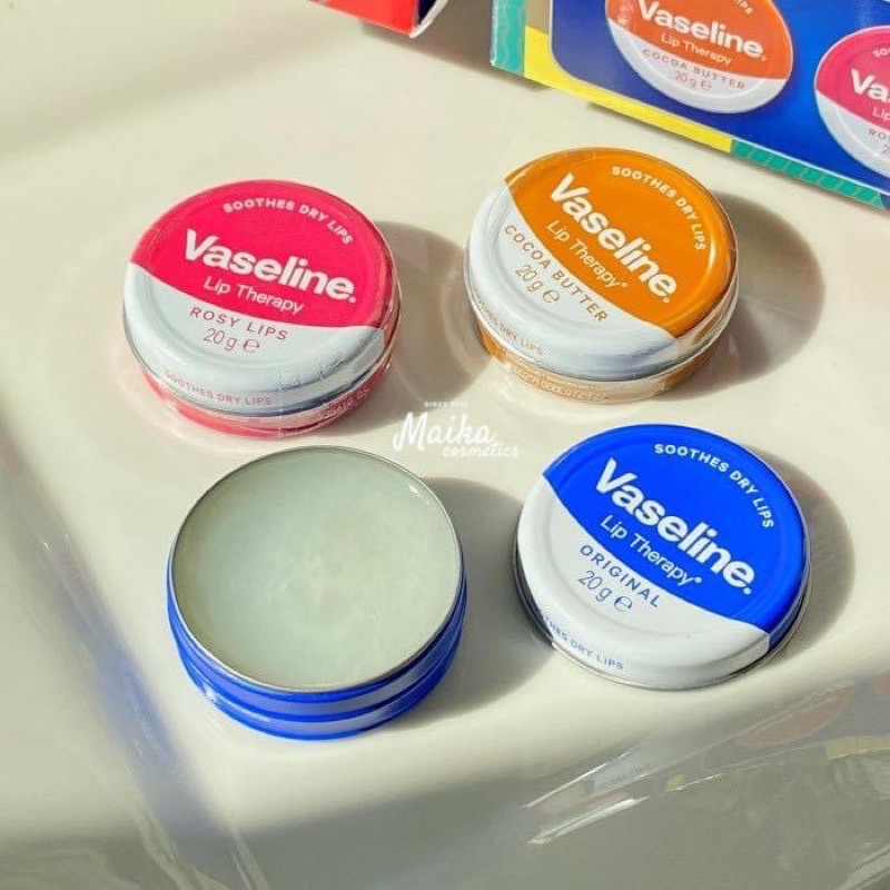 SON DƯỠNG DẠNH HỦ VASELINE LIP THERAPHY 20G UK